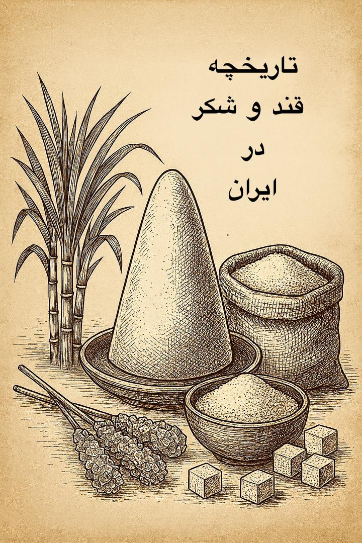 تاریخچه قند و شکر در ایران 